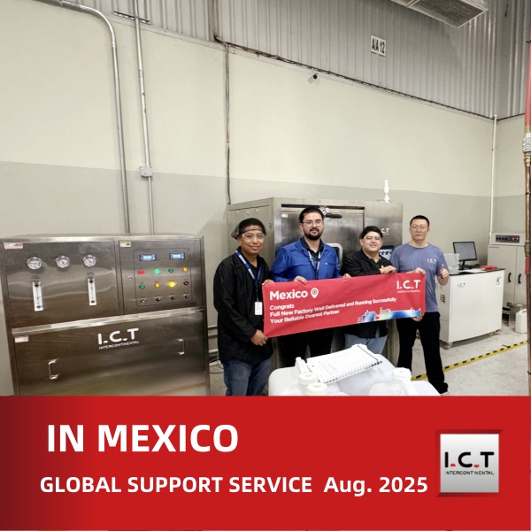 I.C.T Hỗ trợ kỹ thuật: PCBA Giải pháp làm sạch cho Sản xuất EMS ở Mexico
